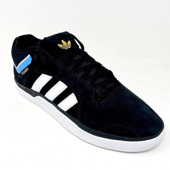 NEW Rare Colorway Tyshawn Jones Black White Suede Skateboarding Kicks 7.5 US